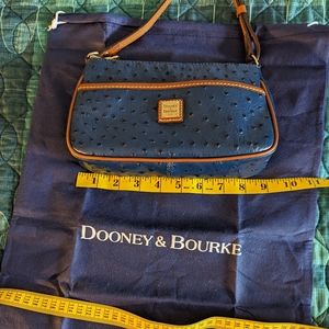 Dooney & Bourke Ostrich Lola Pouchette Crossbody